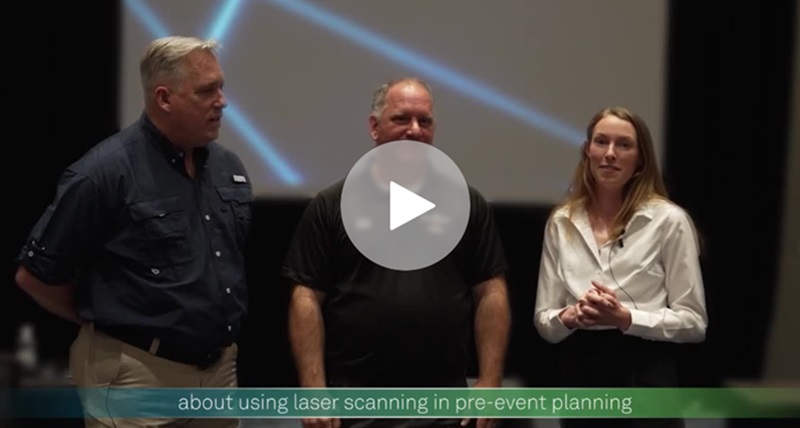 Pre-event planning for high-profile venues, schools and churches: 3D scanning to save lives